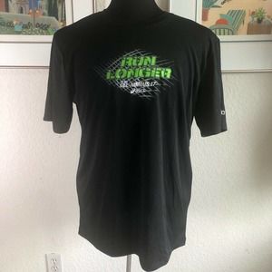 NWOT Asics Men's Large Running Top MR2471N Black‎